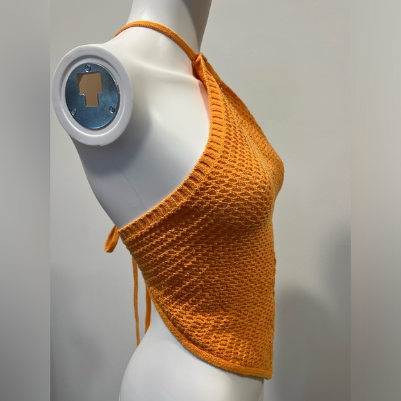 Free People June Fauxchet Sweater Halter Top - Picture 3 of 4